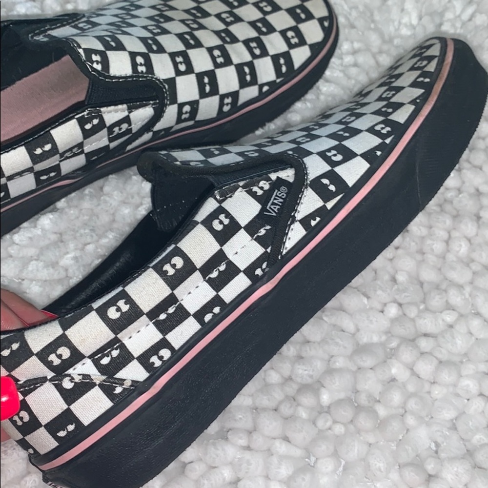 🌸👀Checkered Lazy Eye Vans 🌸! RARE 👀!! SOLD OUT - Picture 6 of 11